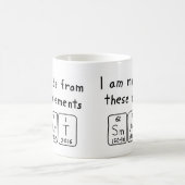Tasse für intelligente periodische Tabellennamen (Mittel)