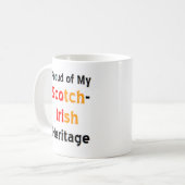 Tasse für Kaffee aus Kirchenbesitz (Vorderseite Links)