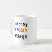 Tasse für Kaffee aus schwedischem Erbe (Vorderseite Links)