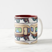 Tasse für Kaffee Caravan Camping Liebhaber der Fer (VorderseiteRechts)
