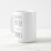 Tasse für Kaffee und Bücher (Vorderseite Links)
