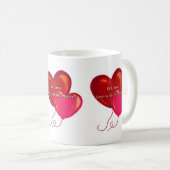 Tasse für Kaffee und Tee (VorderseiteRechts)