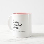 Tasse für Kaffee und Wein (Vorderseite Links)