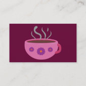 Tasse für Kaffee Visitenkarte (Rückseite)