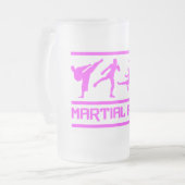 Tasse für Kampfkunst - wählen Sie Stil & Farbe (Vorderseite Links)