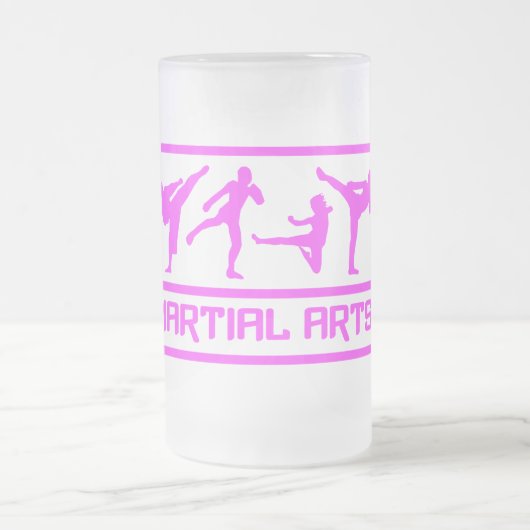 Tasse für Kampfkunst - wählen Sie Stil & Farbe (Mittel)