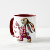 Tasse für Kaninchencoffee (Vorderseite Links)