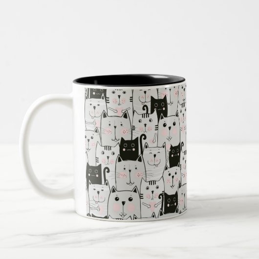 Tasse für Katzenliebhaber (Links)