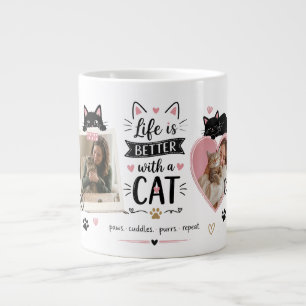 Tasse für Katzenliebhaber mit benutzerdefinierten 