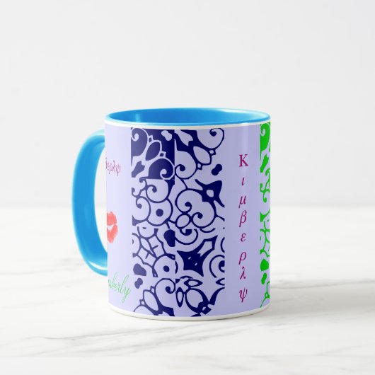 Tasse für Kimberly Designer - Anpassbar (Vorderseite Links)