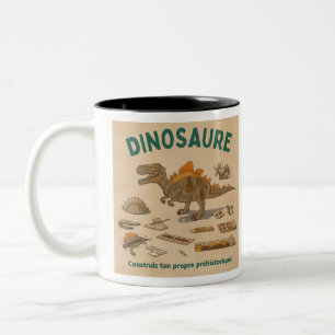 Tasse für Kinder mit bezauberndem Dinosaurier-Moti