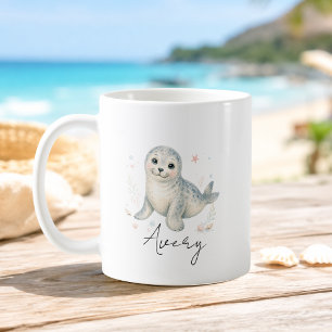 Tasse für Kinder mit individuellem Namen Ocean Bab