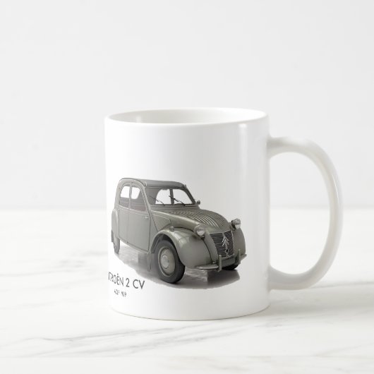 Tasse für klassische Autos (Rechts)