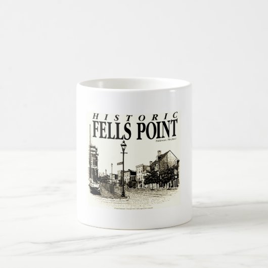 Tasse für klassische Fells Point (Mittel)