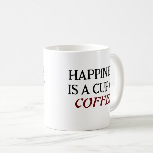 Tasse für klassischen Kaffee (VorderseiteRechts)