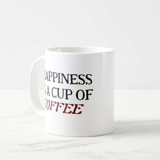 Tasse für klassischen Kaffee (Vorderseite Links)