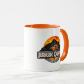 Tasse für klassisches Jurassisches Outpost-Logo (VorderseiteRechts)