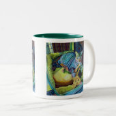 Tasse für kundenspezifische Art mit zwei Kätzchen (VorderseiteRechts)