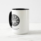 Tasse für kundenspezifische Firmenlogos (Vorderseite Links)