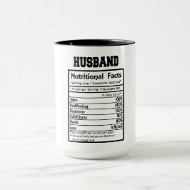 Tasse für kundenspezifische Husband-Ernährung