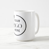 Tasse für kundenspezifische Logos (VorderseiteRechts)