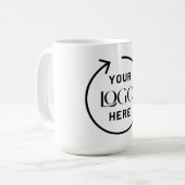 Tasse für kundenspezifische Logos (Vorderseite Links)