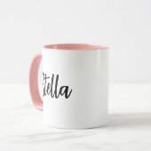 Tasse für kundenspezifischen Kaffee mit eigenem, g (Vorderseite Links)