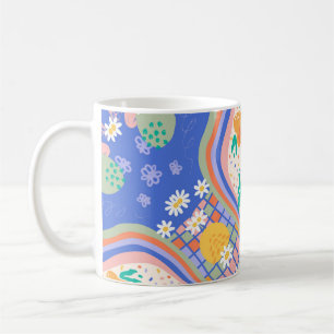 Tasse für Kunst und schöne Collage Multicolor