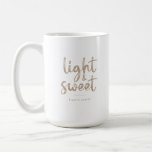 Tasse für leichte und süße Kaffee