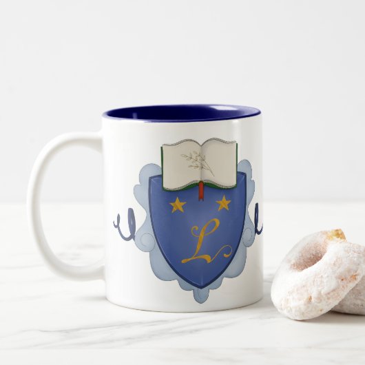 Tasse für Lemieux-Publishing-Logos (Mit Donut)