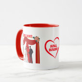 Tasse für Liebende: Liebe & Verpflichtung (Vorderseite Links)
