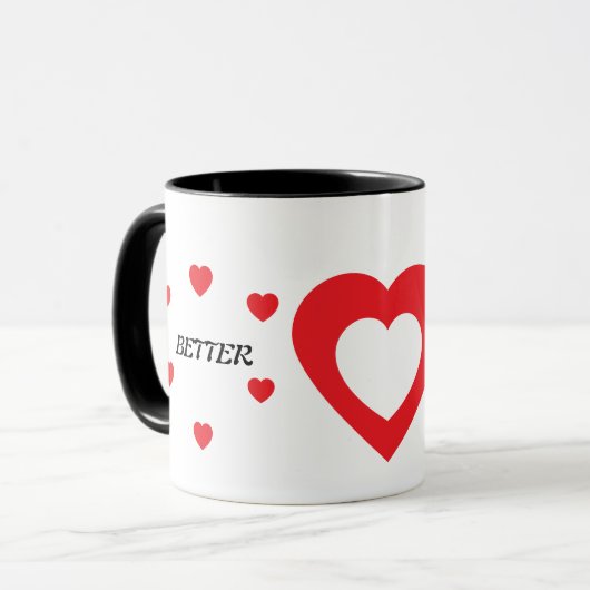 TASSE FÜR LIEBTE (Vorderseite Links)