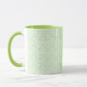 Tasse für Limone und grüne Zickzack Muster (Links)
