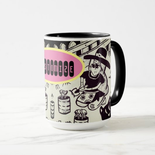 Tasse für Mädchen und Katzen (VorderseiteRechts)