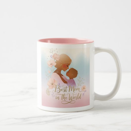Tasse für Mama - Muttertagsgeschenk - Beste Mama (Rechts)