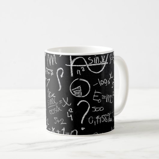 Tasse für Mathematiklehrer, Mathematik, Statistik, (VorderseiteRechts)
