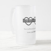 Tasse für Mattierte Logos (Vorderseite Links)