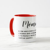 Tasse für momma (Vorderseite Links)