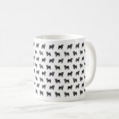 Tasse für Mops-Skizze (VorderseiteRechts)