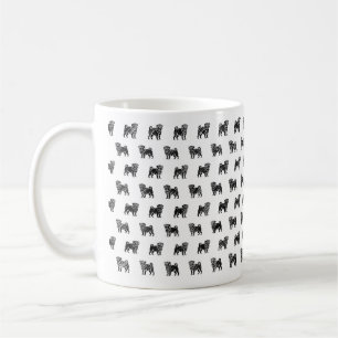 Tasse für Mops-Skizze