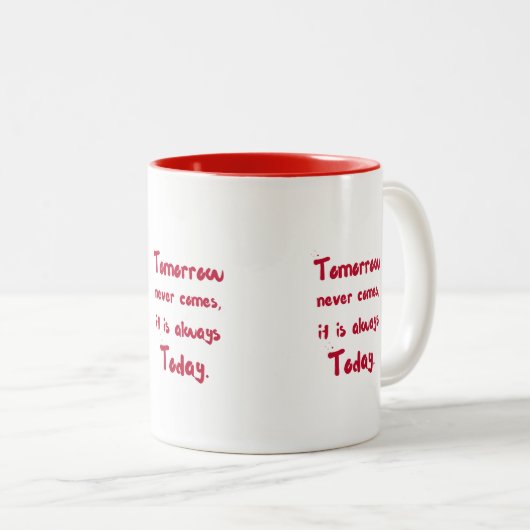 Tasse für motivierend Zitat - Winspira (VorderseiteRechts)