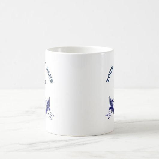 Tasse für Nautic Navy (Mittel)