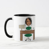 Tasse für neue Arbeitsämter (Frau) (Links)