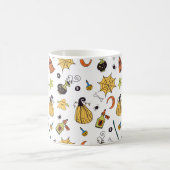 Tasse für niedlich-Gelb- und GrünbooHalloween-Must (Mittel)