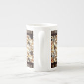 Tasse für niedliche Katzen Muster (Rückseite)