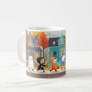 Tasse für niedliche und spöttische Tricks oder Tre