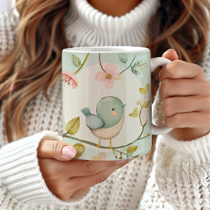Tasse für niedliche Vogelgestaltung, Geschenk von 