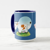 Tasse für Niedlichen Cartoon (Vorderseite Links)