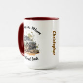 Tasse für Off-road Car Adventure (Vorderseite Links)