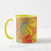 Tasse für Orangengelb-Cross-Kaffee (Links)